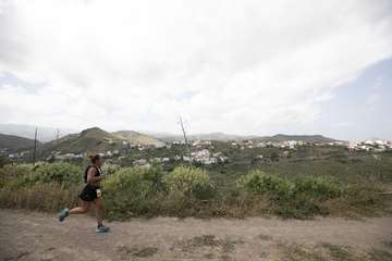 La LPA Trail  se celebró este sábado en la capital grancanaria/Carlos Díaz Recio.
